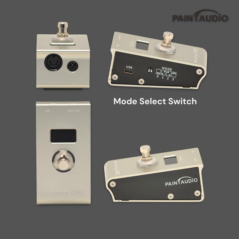 PAINTAUDIO Paint Audio MIDI Captain ONE MIDI Foot Controller Multi-Effects Keyboards Synthesizer USB-MIDI DAW DSP Software USB-HID Support Multi-state Switch Cycling (MIDI Captain ONE) - Image 3